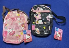 ハローキティ ポーチ ポシェット　2ウェイ　2個セット