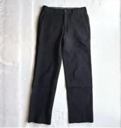 XL コムデギャルソンオムドゥ 縮絨 黒 ブラック スラックス ストライプ 春夏 XL コムデギャルソンオムドゥ 縮絨 黒 ブラック スラックス ストライプ