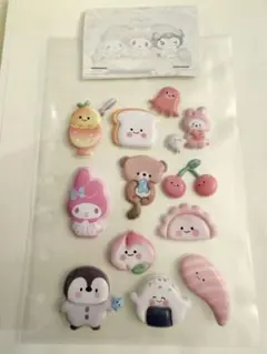 マイメロシール　ぷくぷくシール　ぷっくりシール　おすそわけ③