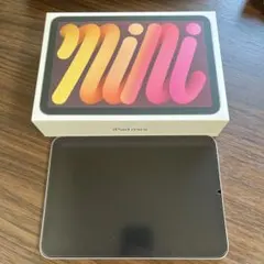 iPadmini 7(A17Pro)本体 256Gb Cellular 美品 2024 Apple iPad mini A17 Pro chip, Built for Apple Intelligence