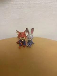 ズートピア　ニック　ジュディ　肩ズンHA HA HA! Fig ガチャガチャ