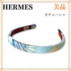 HERMÈS 白黒星柄カチューシャ - メルカリ