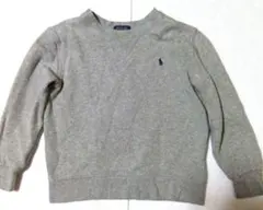 POLO RALPH LAUREN グレー トレーナー 120cm (サイズ6)