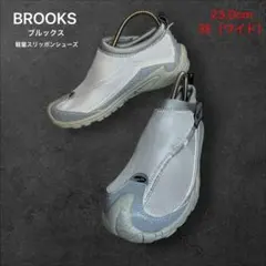 23cm3E【BROOKS】軽量ウォーキングシューズ スリッポン マジックテープのサムネイル