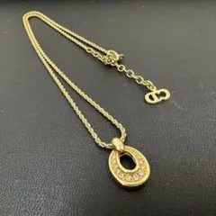 ★美品★DIOディオール ネックレス ラインストーン