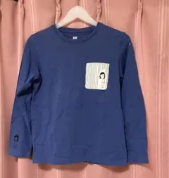 グラニフ 長袖Tシャツ 野口さん(ちびまる子ちゃん)