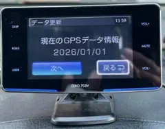 ⭐︎動作保証⭐︎ZERO 703V GPS最新2026年1月データ　レーダー探知機