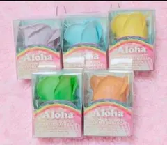 【✨即購入大歓迎✨】Aloha フラワーシェイプバスソープ 5個セットのサムネイル