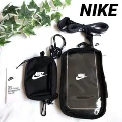 ★NIKE★クラブフォーンクロスボディーバッグ＆ポーチ　新品 スマホ入れに⭕️のサムネイル