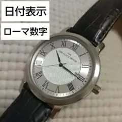 1964 THE CLOCK HOUSE 日付つき 腕時計 レザー CH027Mのサムネイル