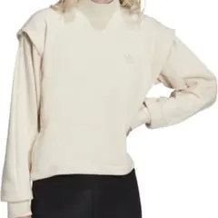 モックネック スウェット