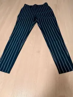 【美品】ロペピクニック ストライプ柄 テーパードパンツ
