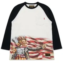 NEIGHBORHOOD　URBAN GARMENT　ラグランシャツ　星条旗　Mのサムネイル