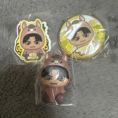 GENERATIONS 片寄涼太 干支 着ぐるみキーホルダー 缶バッジ シール