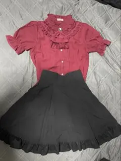 axes femme ブラウスとスカートのセット