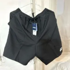 ヨネックス　ユニハーフパンツ　L BK