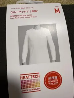 HEATTECH 超極暖 クルーネックT（長袖） M ダークグリーン