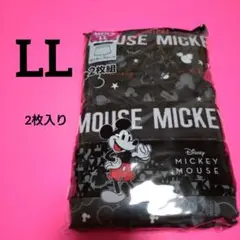 ミッキーマウス ボクサーブリーフ LL 2枚入り
