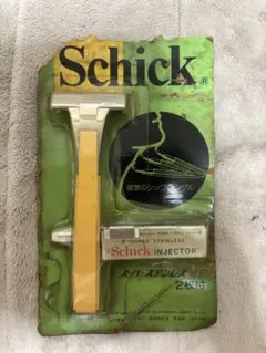 新品未使用 Schick インジェクター 本体 替刃2枚付 ビンテージのサムネイル