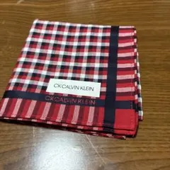 CK CALVIN KLEIN ハンカチ レッド チェック柄のサムネイル