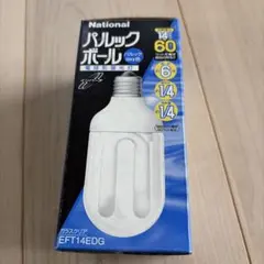National パルックボール EFT14EN 60W相当 - メルカリ