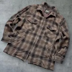 OLD UNIQLO オンブレチェック シャドーチェックジップアップ初期タグ