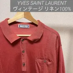 ヴィンテージ YVES SAINT LAURENT tricots ポロシャツ