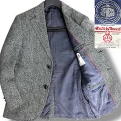 極美品 ジェイプレス ハリスツイード テーラードジャケット AB5 L相当 J.PRESS（ジェイプレス）の「HARRIS TWEED×J.PRESS クレイジー