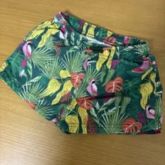 ZARA 120 トロピカル柄 ハーフパンツ