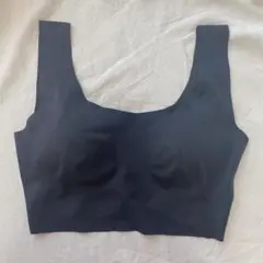 ブラック スポーツブラ ノンワイヤー