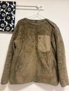 UNIQLO ファーリーフリースプルオーバー　ブラウン