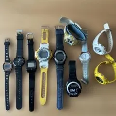 y*i様 CASIO チープカシオ 腕時計 8本セット 全て稼働品 まとめ売り