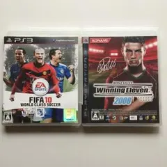 PS3『FIFA10 & ウイニングイレブン2008』2本セット★動作確認済★
