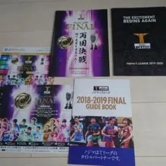 卓球Tリーグ　冊子など