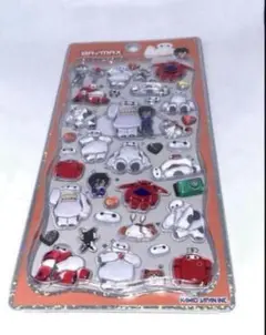 ベイマックス　プチドロップステッカー　BAYMAX