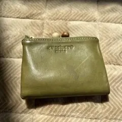 [ZUCCHERO] ズッケロ　がま口 二つ折り財布　グリーン