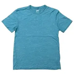 US古着 Lee リー 半袖Tシャツ 無地 水色 夏物古着 k90