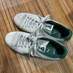 PUMA x アミパリス コラボスニーカー グリーン ホワイト 24cm - メルカリ
