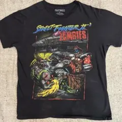 激レア　CAPCOM ストリートファイター　ベガ　ガイル　Tシャツ　古着　希少のサムネイル