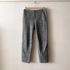 【SALE】千鳥格子柄 テーパードパンツ