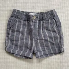 ZARAベビー・未使用ショートパンツ　パンツ　9-12m 80