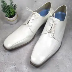 美品BENIR ベニル ウェディングシューズ 革靴 26.5cm スクエアトゥ