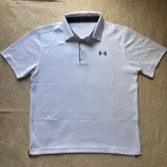 UNDER ARMOUR ポロシャツ ホワイト メンズ Lのサムネイル
