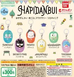 はぴだんぶいめじるしアクセサリー ソロキャンプ 全6種セット　ガチャ@