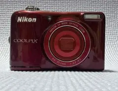 美品 Nikon COOLPIX L30 レッド コンデジ #0859 - メルカリ