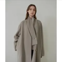 【新品】nae. ナエ　ノーカラー　コート 2025年最新】naeコートの人気アイテム - メルカリ