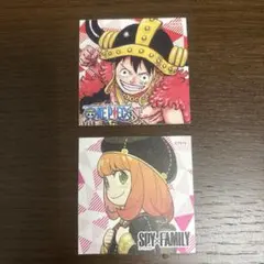 ワンピース　スパイファミリー　ナツコミ　ツインステッカー　2025
