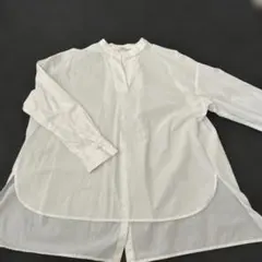 BEAMS HEART ホワイト長袖シャツ