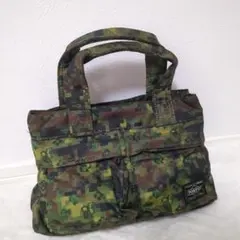 PORTER　BEAMS　迷彩　トートバッグ　ミニ