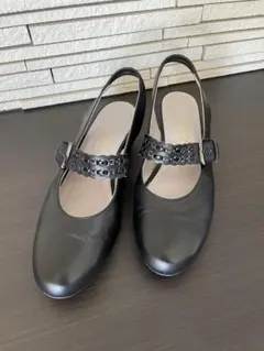 銀座 ヨシノヤ YOSHINOYA パンプス ブラック